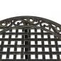 Preview: Gartentisch Bronzen Ø90x75 cm Aluminiumguss