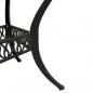 Preview: Gartentisch Bronzen Ø90x75 cm Aluminiumguss
