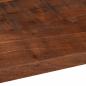 Preview: Tischplatte 100x70x2,5 cm Rechteckig Altholz Massiv