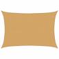 Preview: Sonnensegel 160 g/m² Rechteckig Sandfarben 3x4 m HDPE