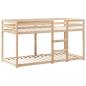 Preview: Etagenbett mit Dach 80x200 cm Massivholz Kiefer