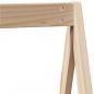 Preview: Etagenbett mit Dach 80x200 cm Massivholz Kiefer