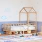 Preview: Tagesbett mit Dach 90x190 cm Massivholz Kiefer