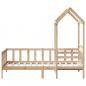 Preview: Tagesbett mit Dach 90x190 cm Massivholz Kiefer