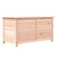 Preview: Outdoor-Kissenbox 100x50x56 cm Massivholz Tanne