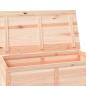 Preview: Outdoor-Kissenbox 100x50x56 cm Massivholz Tanne