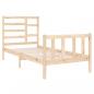 Preview: Massivholzbett 90x190 cm