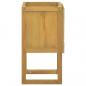 Preview: Badschrank 41x40x75 cm Massivholz Teak