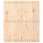Preview: Wand-Kopfteil 95,5x3x110 cm Massivholz Kiefer