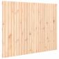 Preview: Wand-Kopfteil 146,5x3x110 cm Massivholz Kiefer