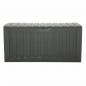 Preview: Truhe Schwarz 118x53x57 cm Polypropylen