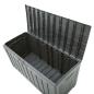 Preview: Truhe Schwarz 118x53x57 cm Polypropylen