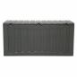 Preview: Truhe Schwarz 118x53x57 cm Polypropylen