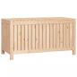Preview: Gartentruhe 121x55x64 cm Massivholz Kiefer