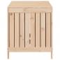 Preview: Gartentruhe 121x55x64 cm Massivholz Kiefer