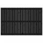 Preview: Wand-Kopfteil Schwarz 166x3x110 cm Massivholz Kiefer