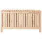 Preview: Gartentruhe 115x49x60 cm Massivholz Kiefer