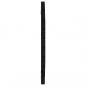 Preview: Wand-Kopfteil Schwarz 96x3x63 cm Massivholz Kiefer