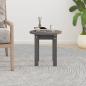 Preview: Couchtisch Grau Ø 35x35 cm Massivholz Kiefer