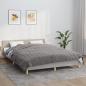 Preview: ARDEBO.de - Gewichtsdecke Grau 220x240 cm 15 kg Stoff
