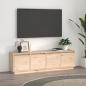 Preview: ARDEBO.de - TV-Schrank 156x37x45 cm Massivholz Kiefer