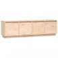 Preview: TV-Schrank 156x37x45 cm Massivholz Kiefer