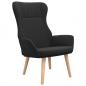 Preview: Relaxsessel Schwarz Stoff
