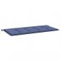 Preview: Gartenbank-Auflage Marineblau 120x50x3 cm Oxford-Gewebe