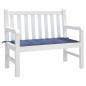 Preview: Gartenbank-Auflage Marineblau 120x50x3 cm Oxford-Gewebe