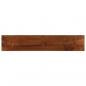 Preview: Tischplatte 140x30x2,5 cm Rechteckig Altholz Massiv