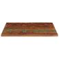Preview: Tischplatte 90x50x2,5 cm Rechteckig Altholz Massiv