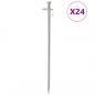 Preview: ARDEBO.de - Zeltheringe 24 Stk. 30 cm 8 mm Verzinkter Stahl
