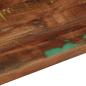 Preview: Tischplatte 100x50x2,5 cm Rechteckig Altholz Massiv