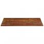 Preview: Tischplatte 140x60x2,5 cm Rechteckig Altholz Massiv