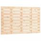 Preview: Wand-Kopfteil 96x3x63 cm Massivholz Kiefer