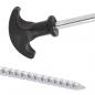 Preview: Zeltheringe 12 Stk. 30 cm Ø7 mm Verzinkter Stahl