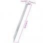 Preview: Zeltheringe 24 Stk. 22 cm Ø20 mm Verzinkter Stahl