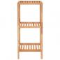 Preview: Badregal 36x36x79 cm Massivholz Nussbaum