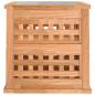 Preview: Nachttische 2 Stk. 34x34x34 cm Massivholz Nussbaum