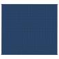 Preview: Gewichtsdecke Blau 200x220 cm 13 kg Stoff