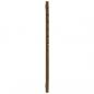 Preview: Wand-Kopfteil Honigbraun 126x3x91,5 cm Massivholz Kiefer