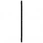 Preview: Wand-Kopfteil Schwarz 81x3x91,5 cm Massivholz Kiefer