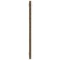 Preview: Wand-Kopfteil Honigbraun 156x3x91,5 cm Massivholz Kiefer