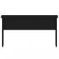 Preview: Couchtisch Schwarz 80x50,5x41,5 cm Holzwerkstoff
