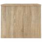 Preview: Couchtisch Sonoma-Eiche 80x50,5x41,5 cm Holzwerkstoff