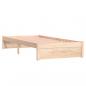 Preview: Massivholzbett 90x190 cm