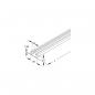 Preview: Niedax Ankerschiene C-Prof. SW 16, 30x15x2000mm, ungelocht bandverzinkt (2970/2SO)