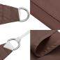 Preview: Sonnensegel Oxford-Gewebe Rechteckig 4x6 m Braun