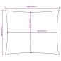 Preview: Sonnensegel Oxford-Gewebe Rechteckig 4x6 m Braun