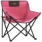 Preview: Campingstühle 2 Stk. mit Tasche Klappbar Rosa